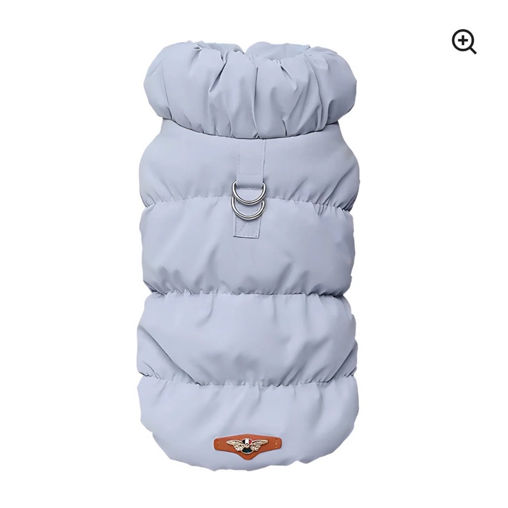 NWT Dog Fleece Puffer Jacket